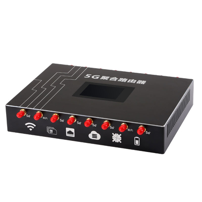 4G 5G LTE Bandwidth Bonding Router 4 SIM 0.8A-1.5A Практичный